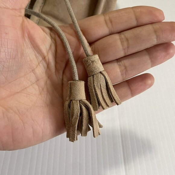 STUART WEITZMAN Wallawalla Lace-Up Ankle Boots Natural Size 8W - Picture 13 of 16